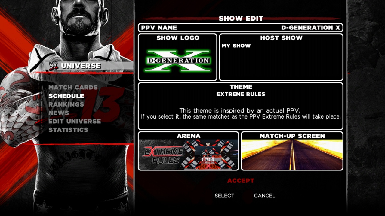 Скриншот из игры WWE '13 - 140
