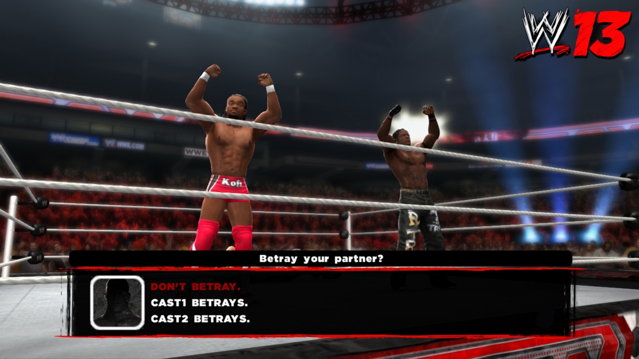 Скриншот из игры WWE '13 - 108
