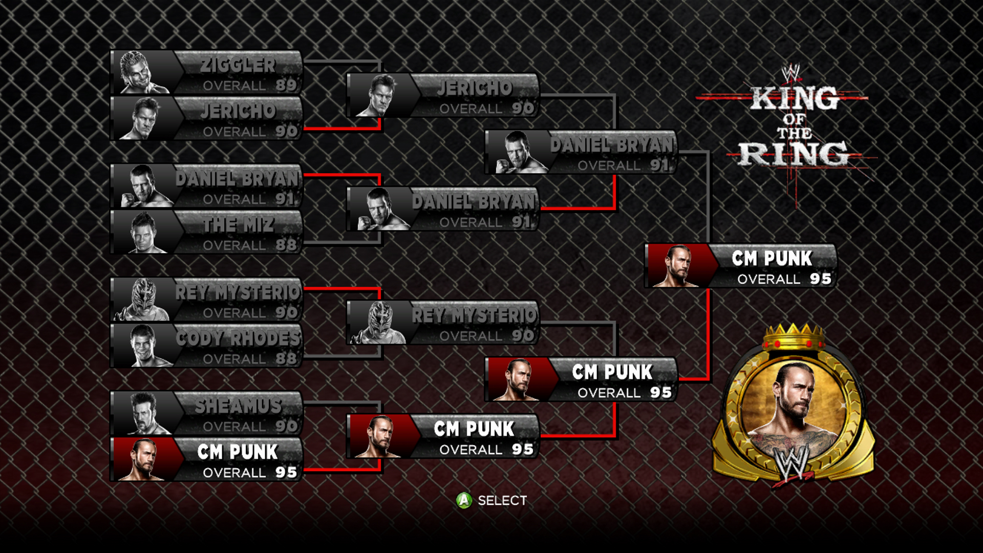 Скриншот из игры WWE '13 - 103