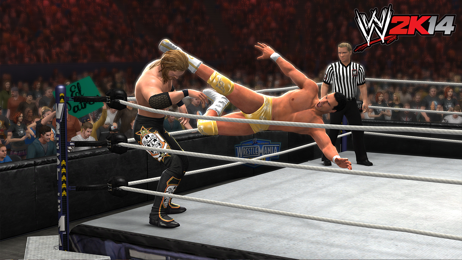 Скриншот из игры WWE 2K14 - 100