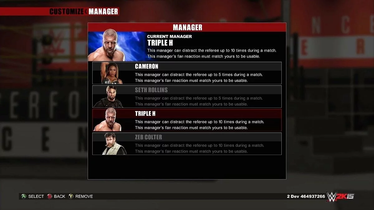 Скриншот из игры WWE 2K15 - 21