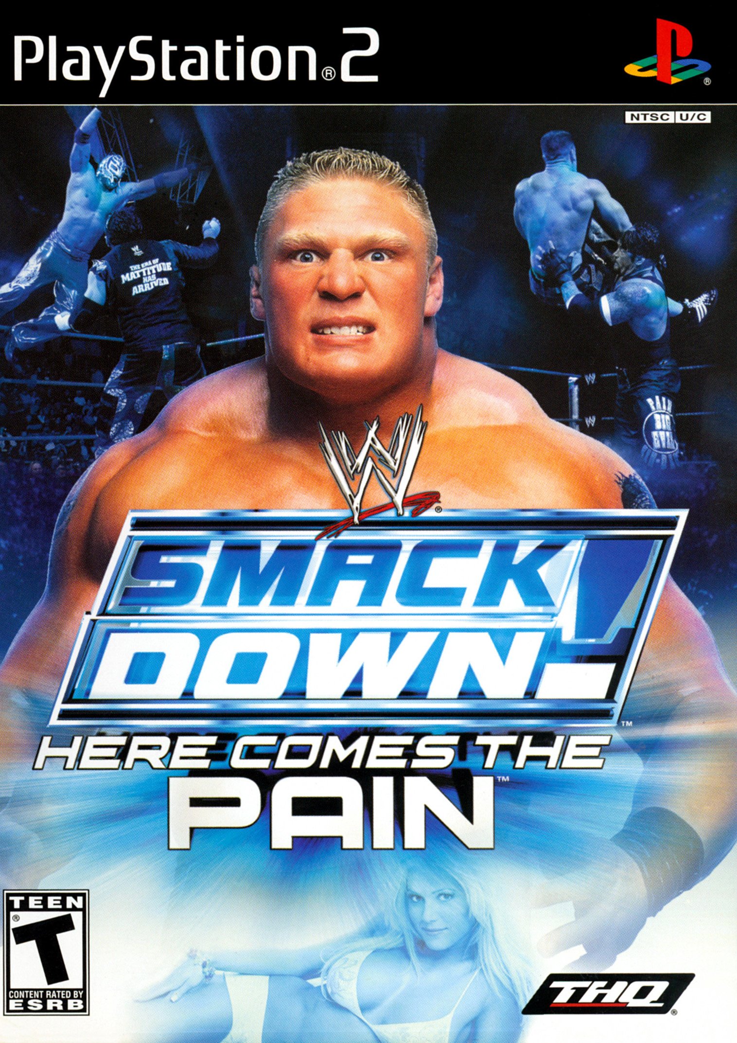 Обложка игры WWE SmackDown! Here Comes the Pain