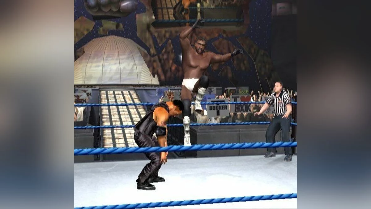 Скриншот из игры WWE WrestleMania X8 - 2