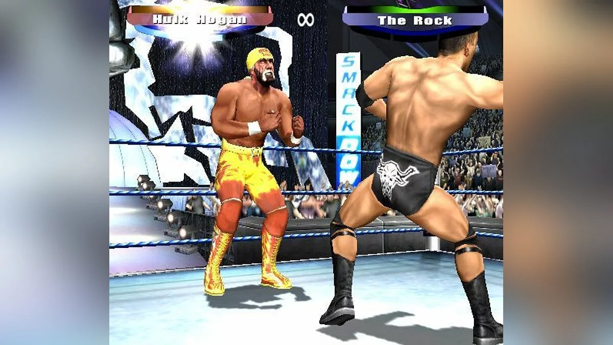 Скриншот из игры WWE WrestleMania X8 - 1