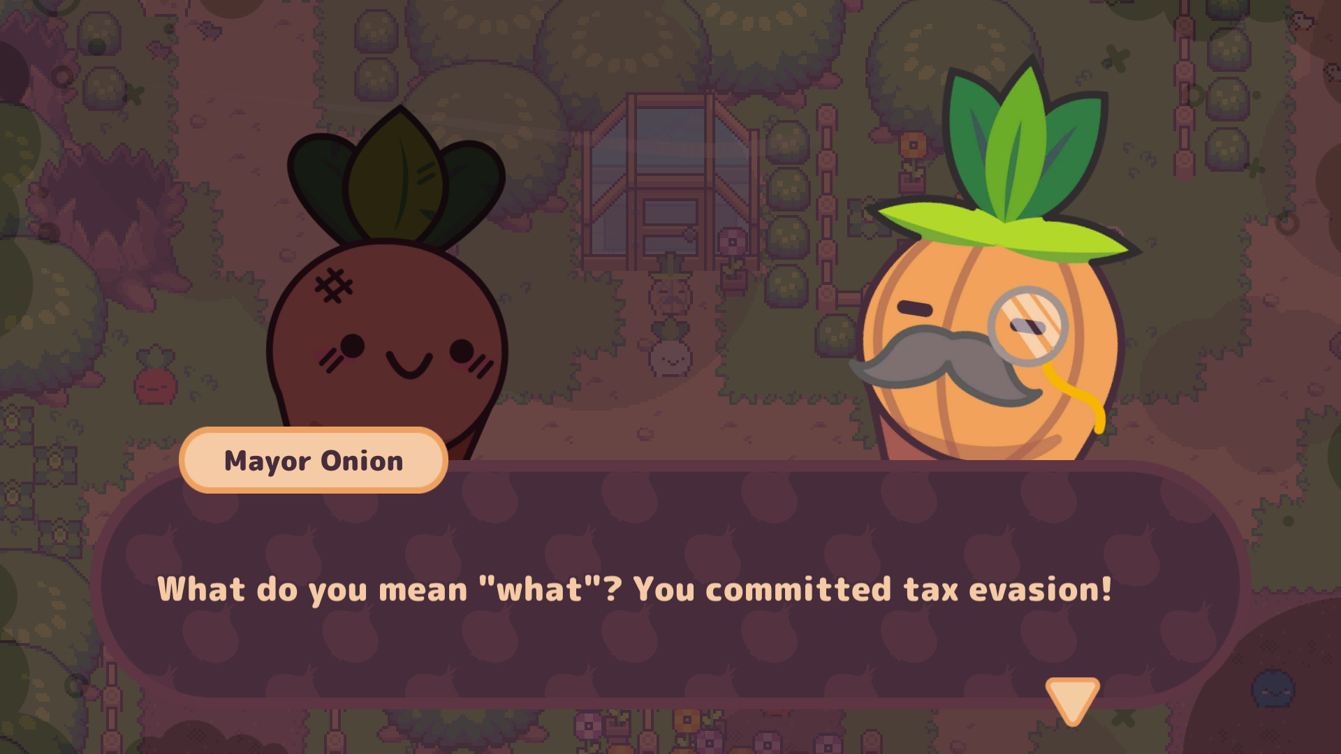Скриншот из игры Turnip Boy Commits Tax Evasion - 32