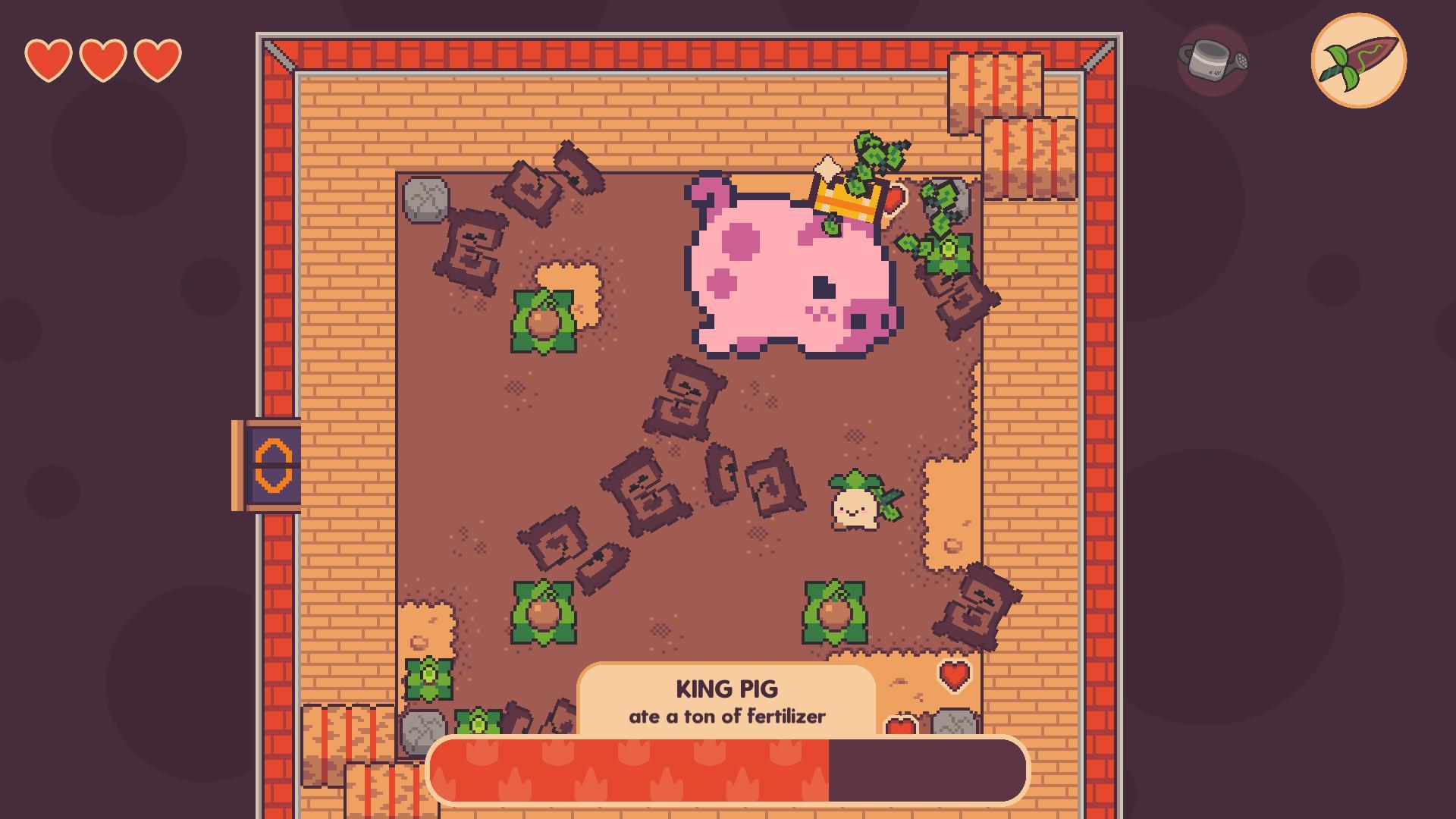 Скриншот из игры Turnip Boy Commits Tax Evasion - 2