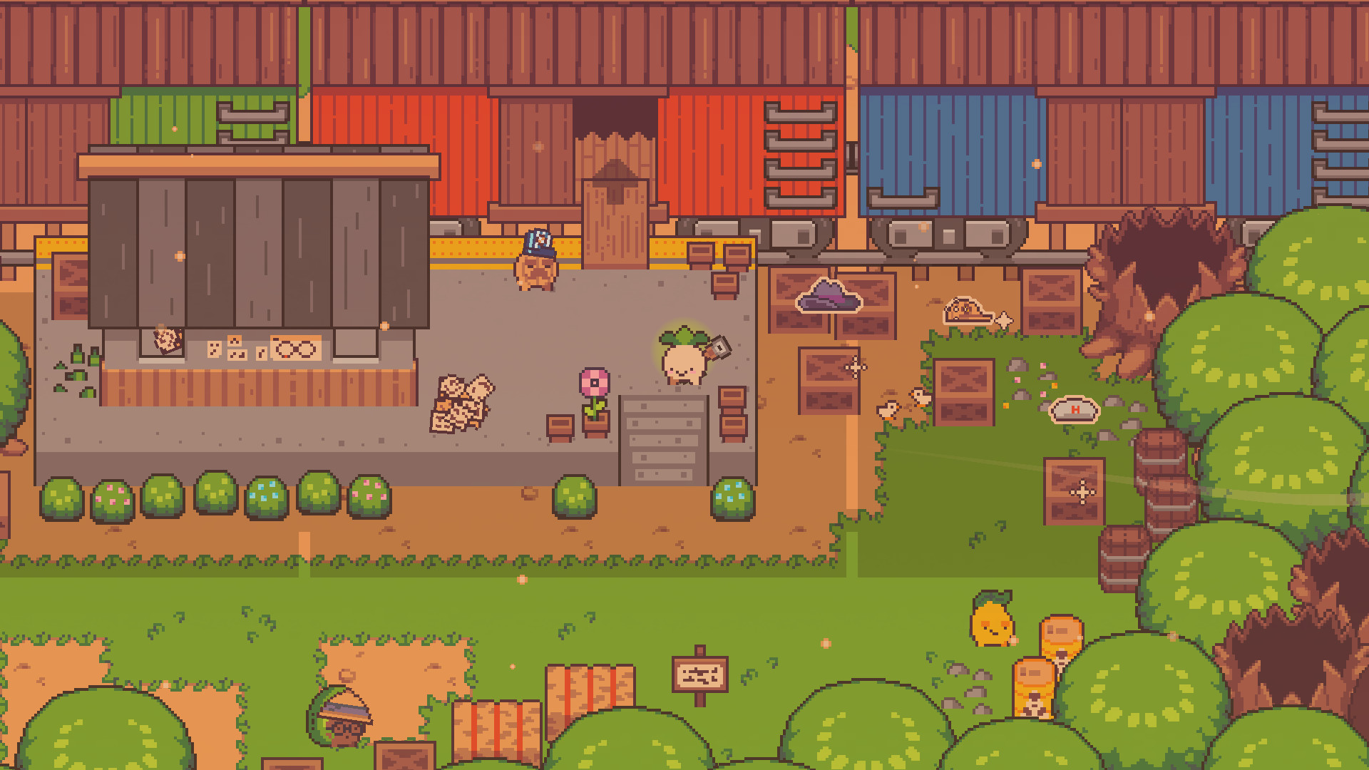 Скриншот из игры Turnip Boy Commits Tax Evasion - 7