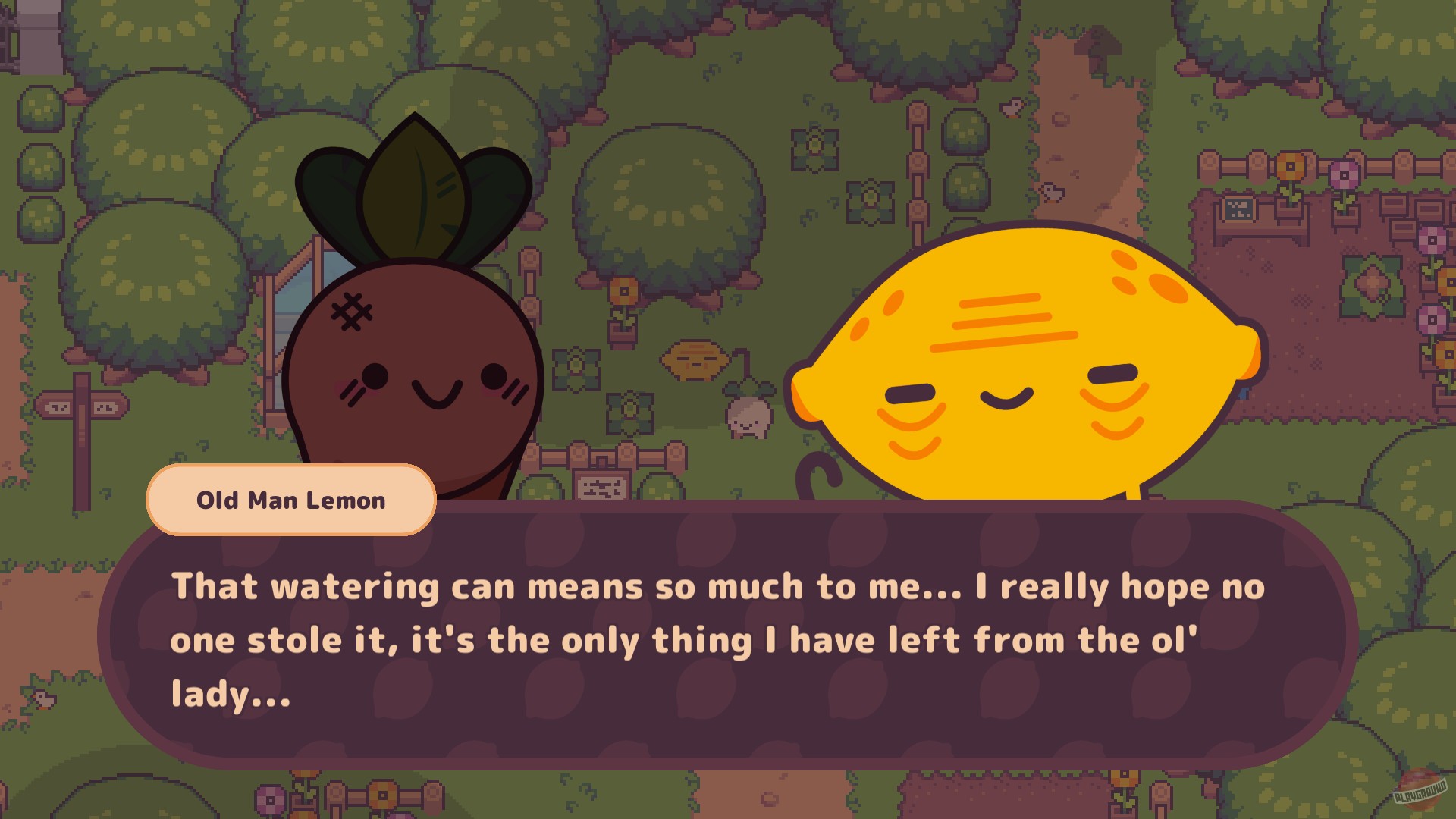 Скриншот из игры Turnip Boy Commits Tax Evasion - 3