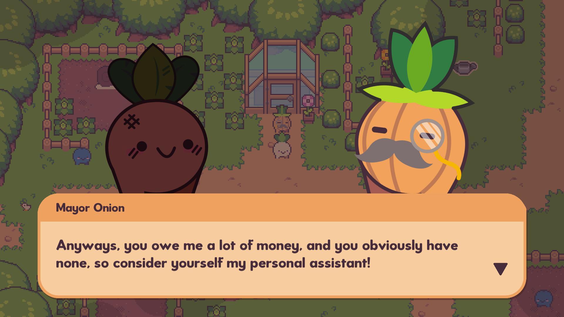 Скриншот из игры Turnip Boy Commits Tax Evasion - 46