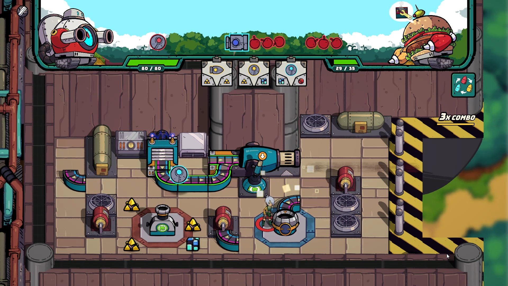 Скриншот из игры ConnecTank - 2