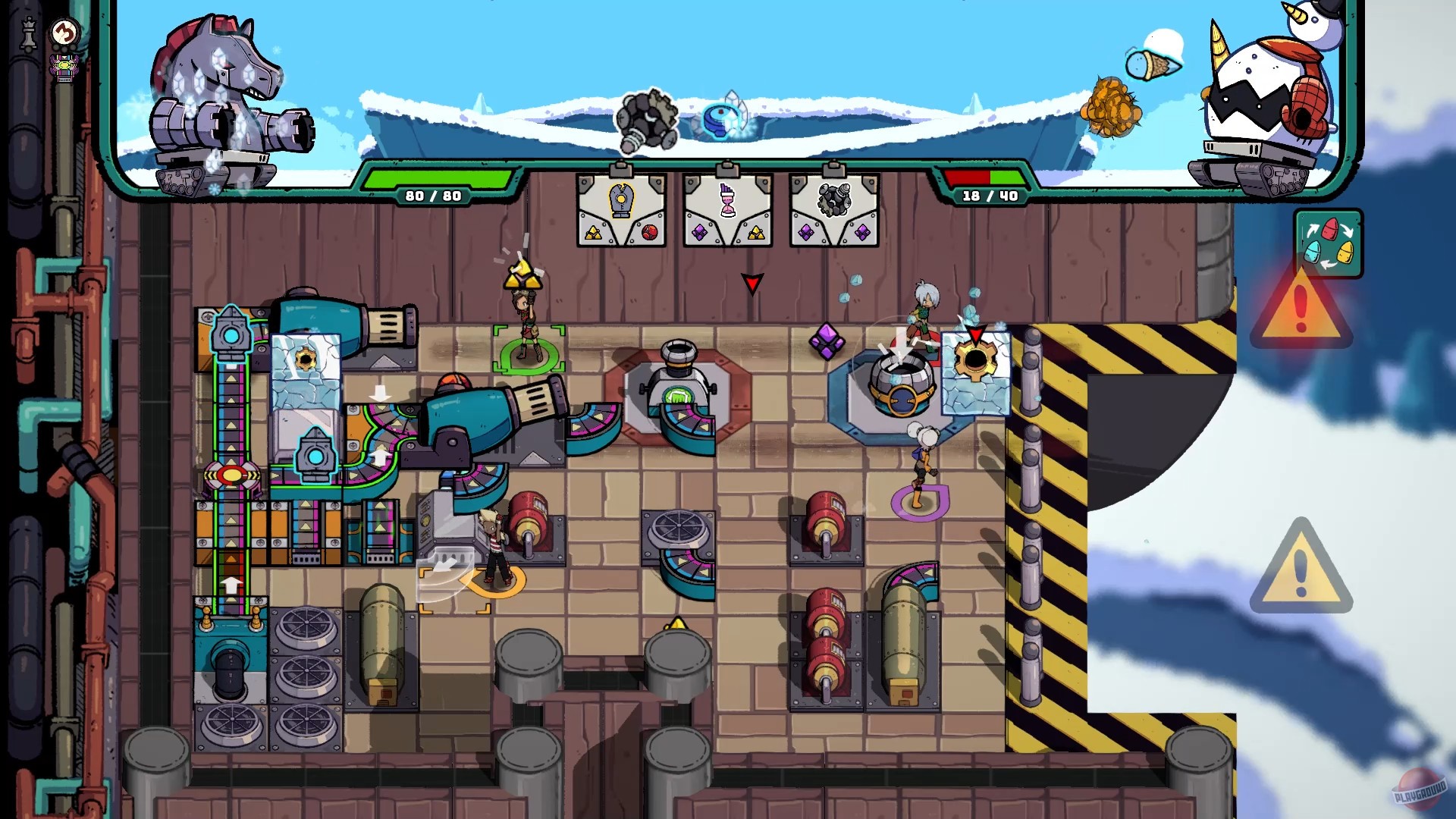 Скриншот из игры ConnecTank - 8