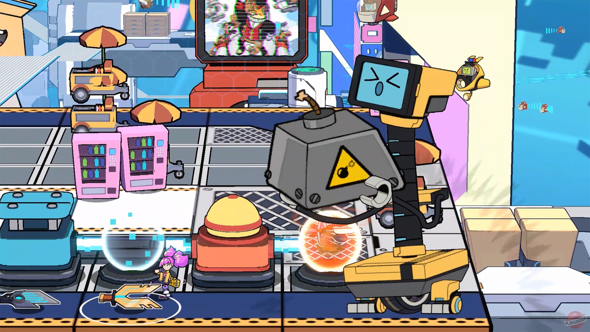 Скриншот из игры Robo Frenzy - 2