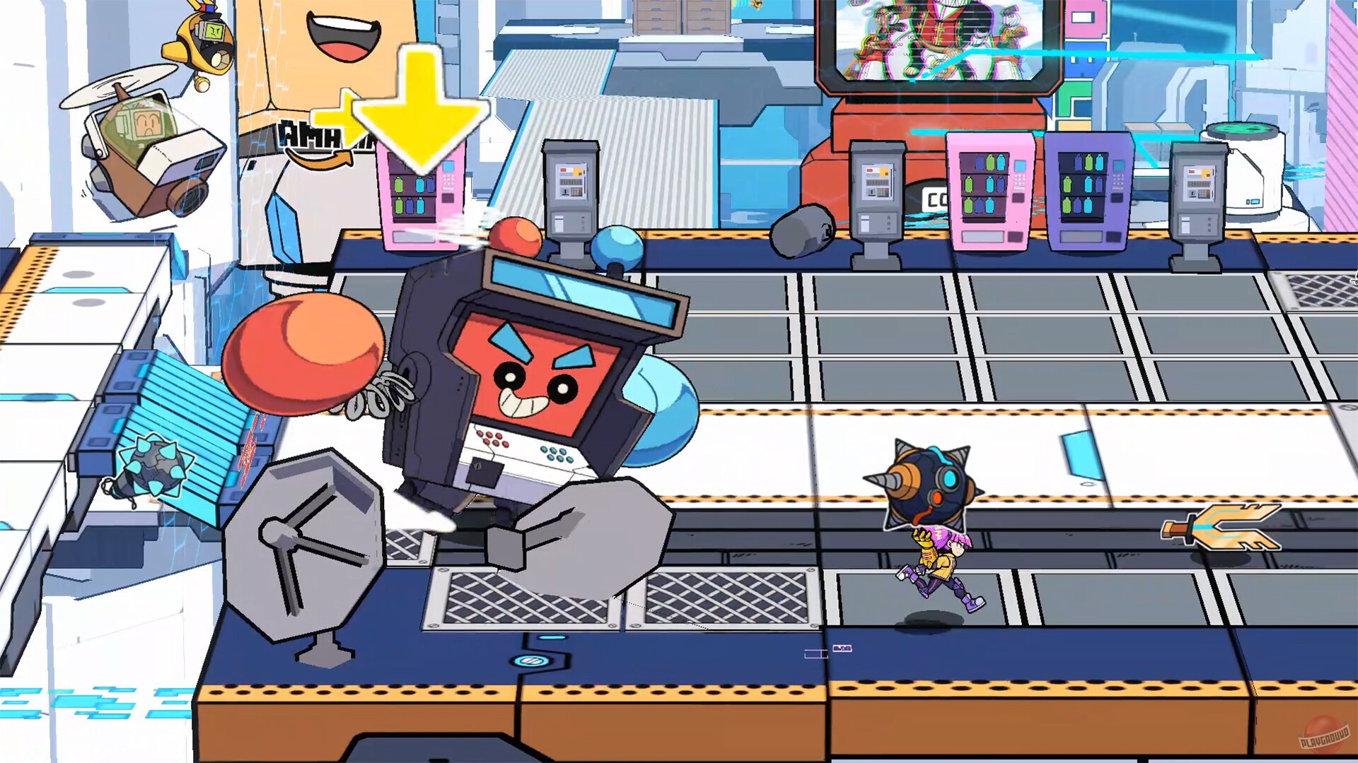 Скриншот из игры Robo Frenzy - 4