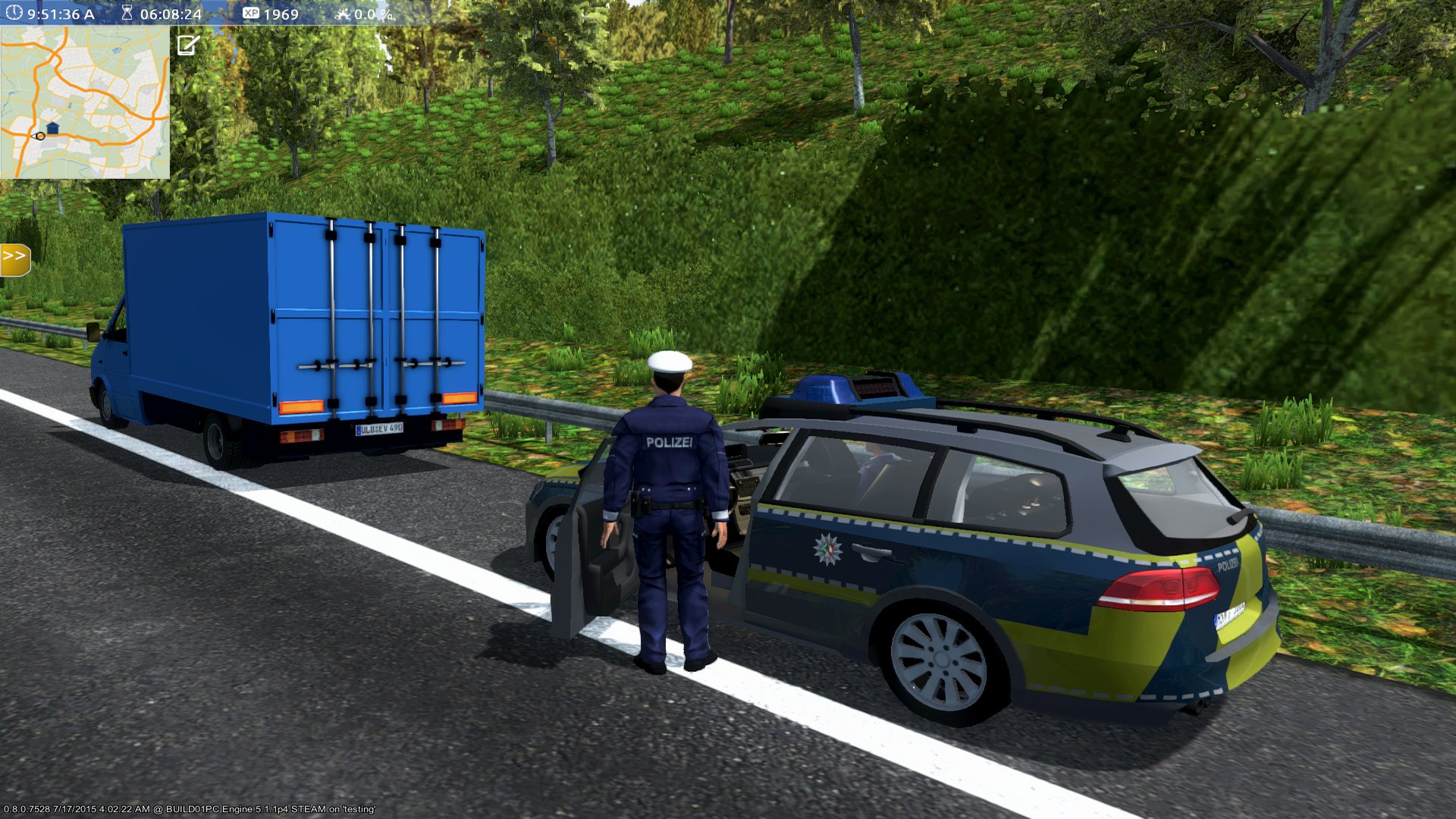 Скриншот из игры Autobahn Police Simulator - 1