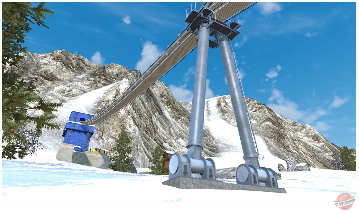 Скриншот из игры Ropeway Simulator 2014 - 6
