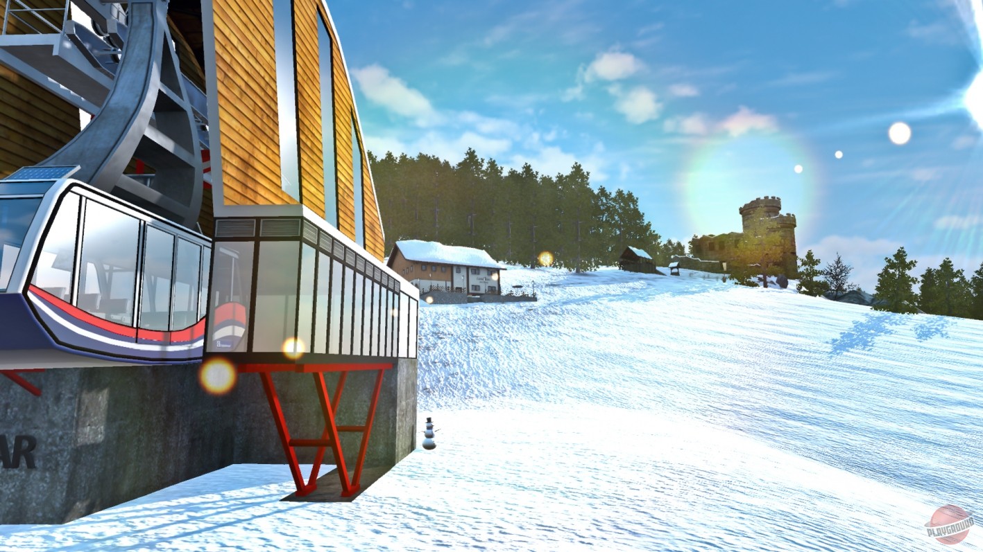 Скриншот из игры Ropeway Simulator 2014 - 4