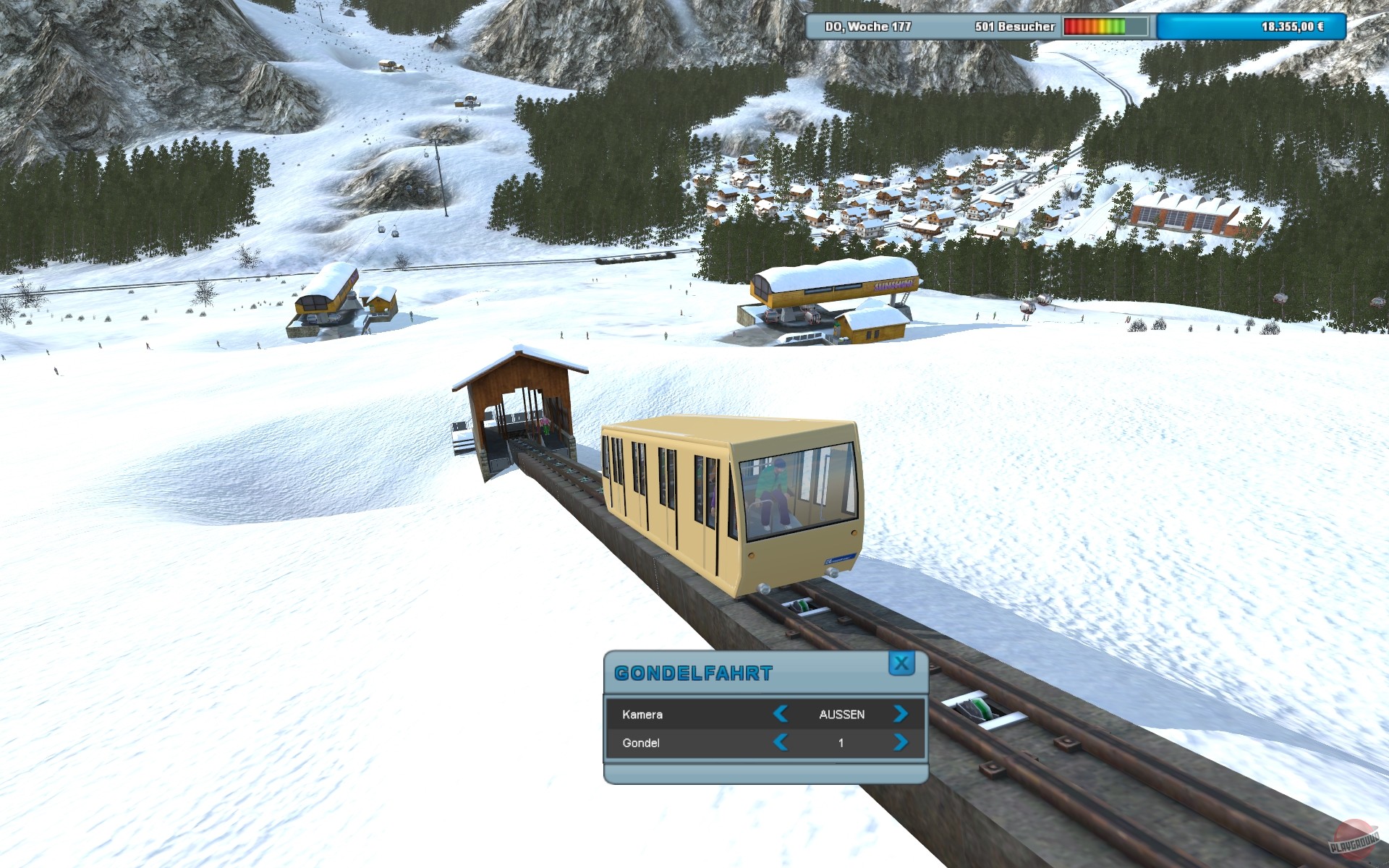 Скриншот из игры Ropeway Simulator 2014 - 2