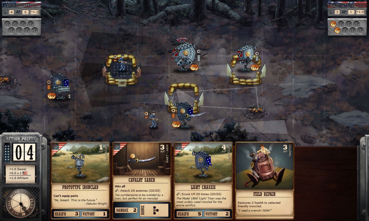 Скриншот из игры Ironclad Tactics - 12