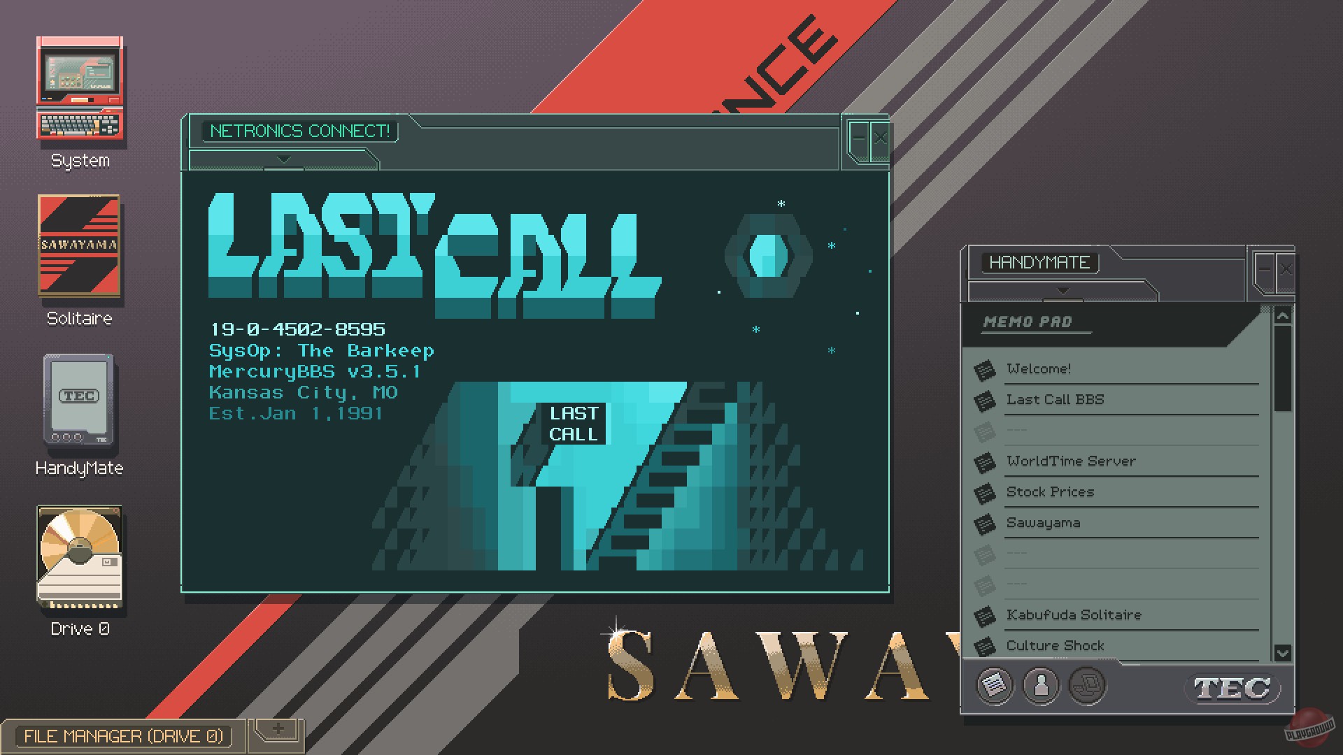 Скриншот из игры Last Call BBS - 30