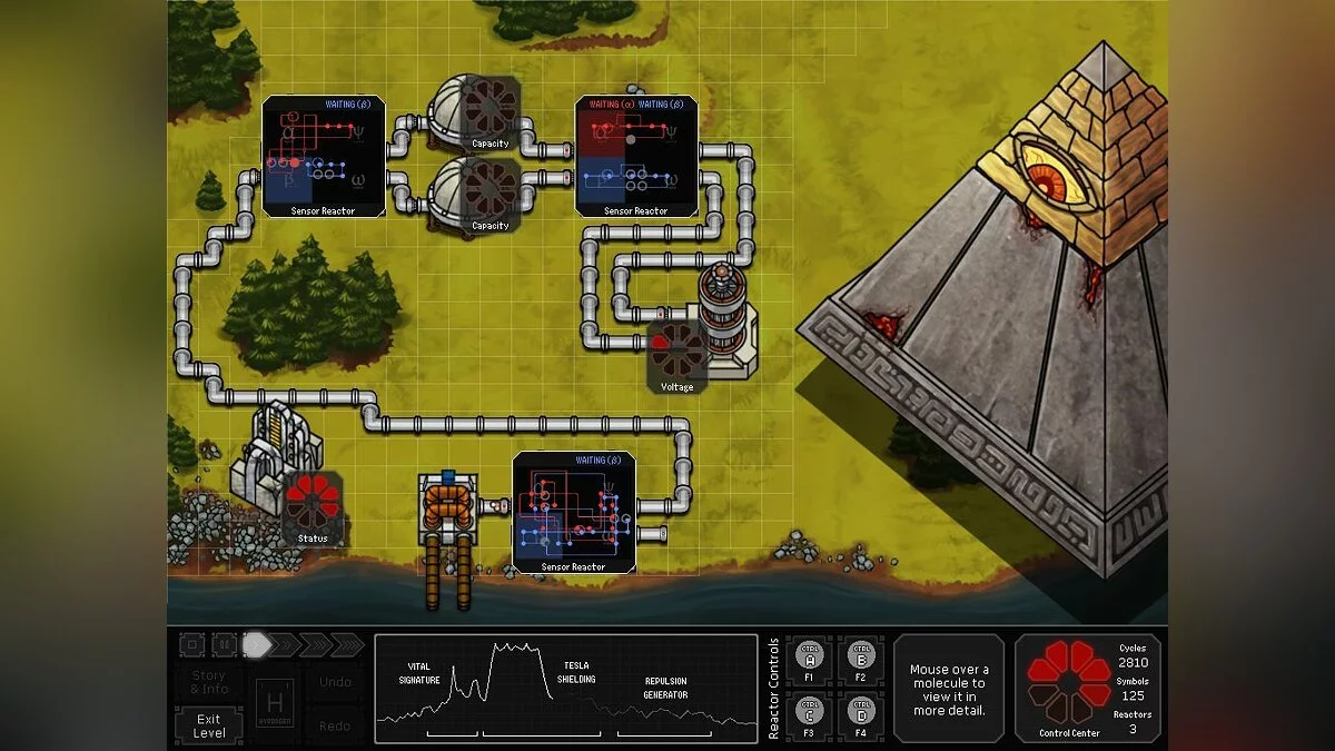 Скриншот из игры SpaceChem - 24