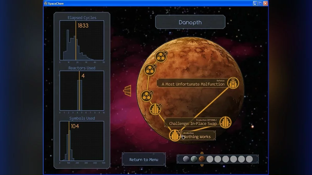 Скриншот из игры SpaceChem - 38