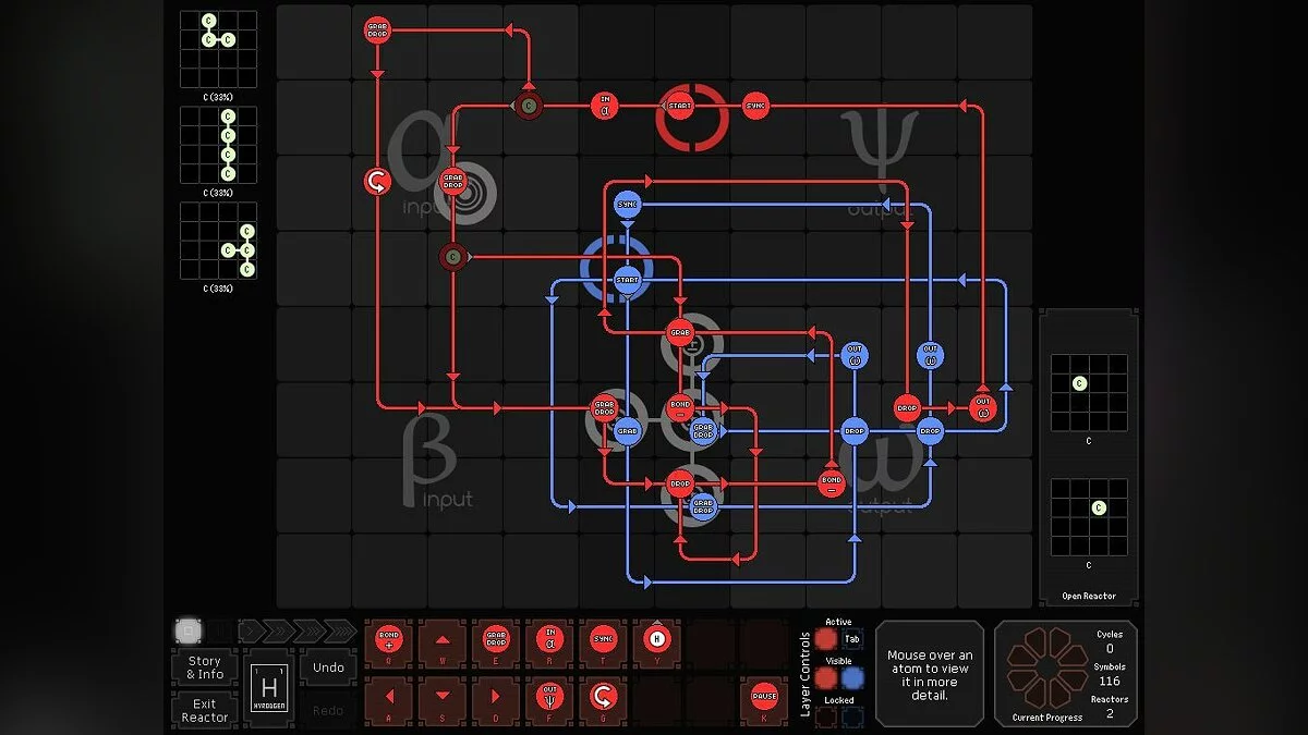 Скриншот из игры SpaceChem - 36