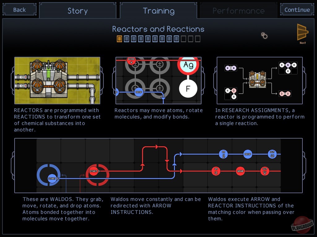 Скриншот из игры SpaceChem - 30