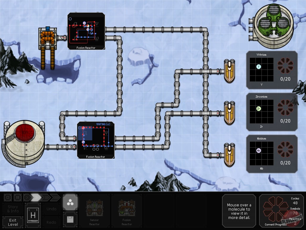 Скриншот из игры SpaceChem - 20