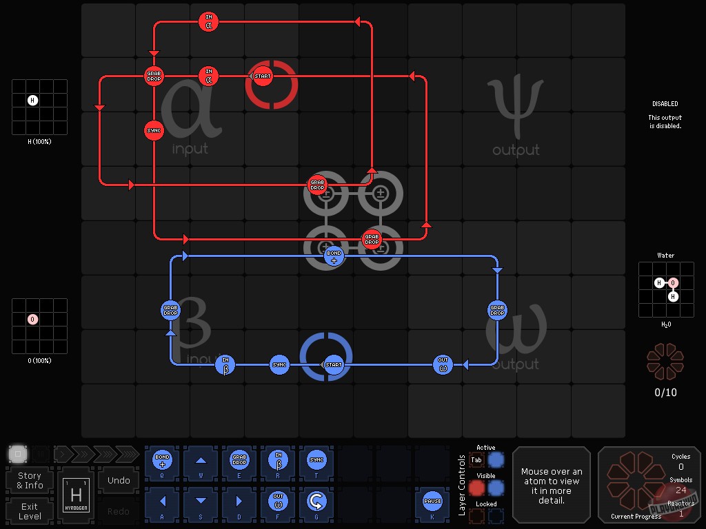 Скриншот из игры SpaceChem - 32