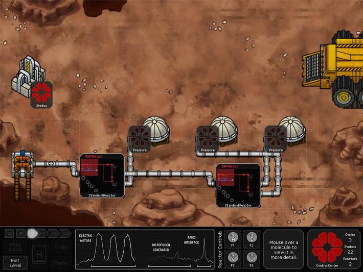 Скриншот из игры SpaceChem - 14