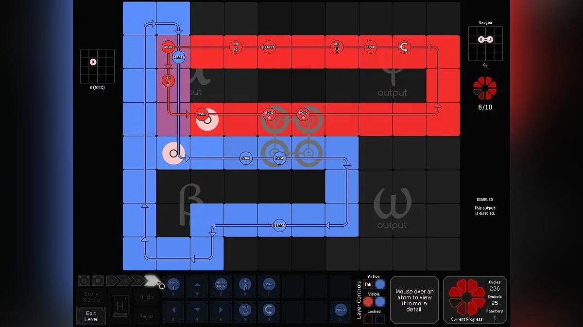 Скриншот из игры SpaceChem - 19