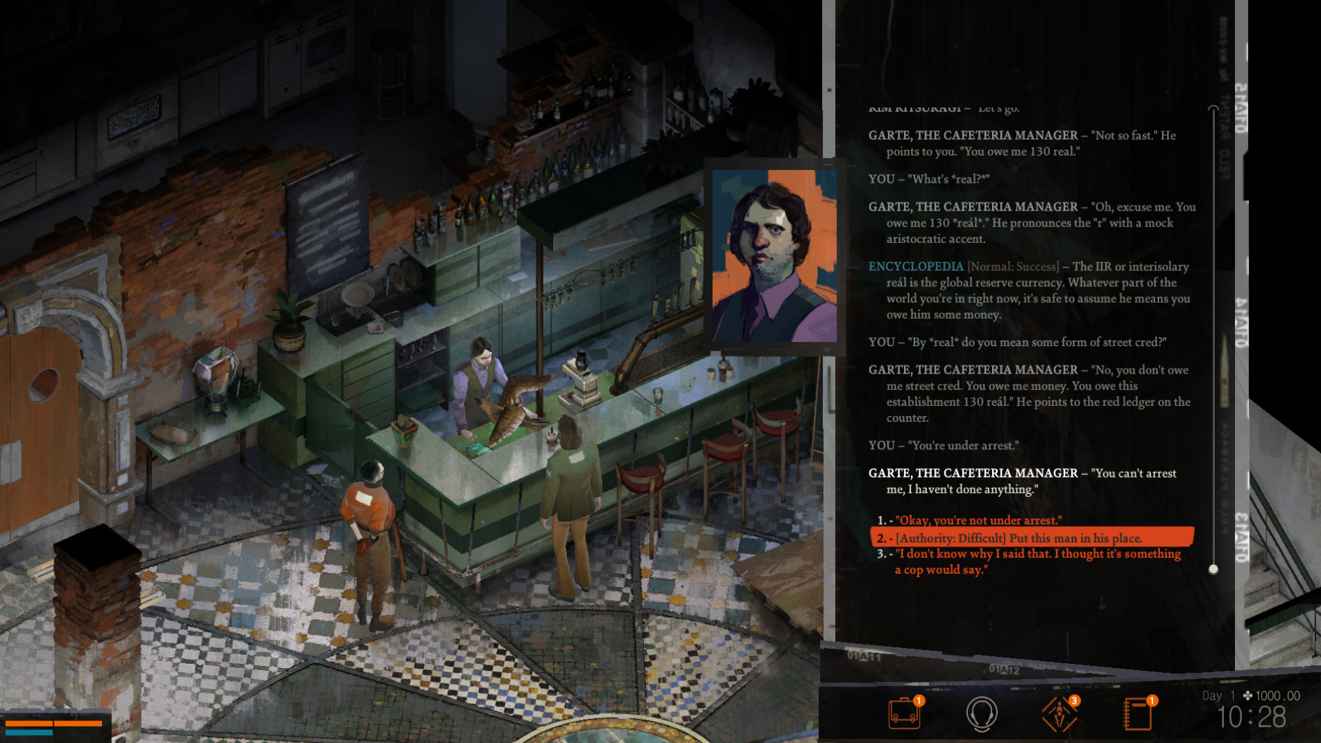 Скриншот из игры Disco Elysium - 68