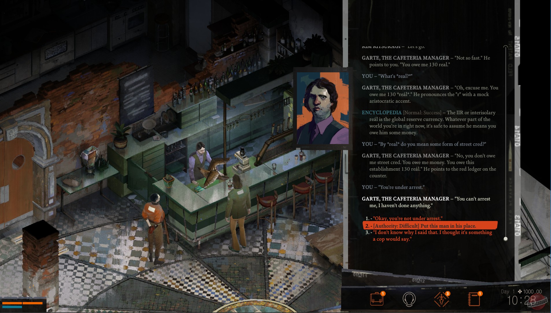Скриншот из игры Disco Elysium - 40