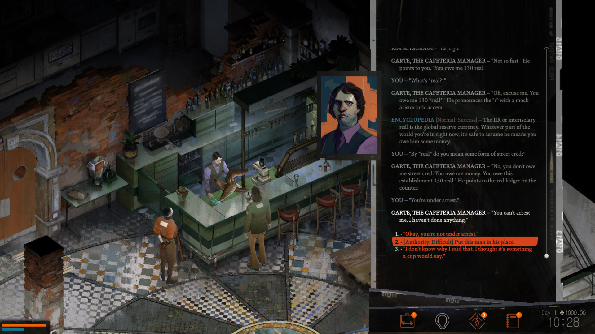 Скриншот из игры Disco Elysium - 64