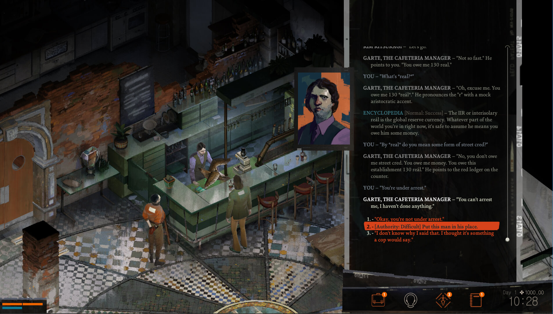 Скриншот из игры Disco Elysium - 31