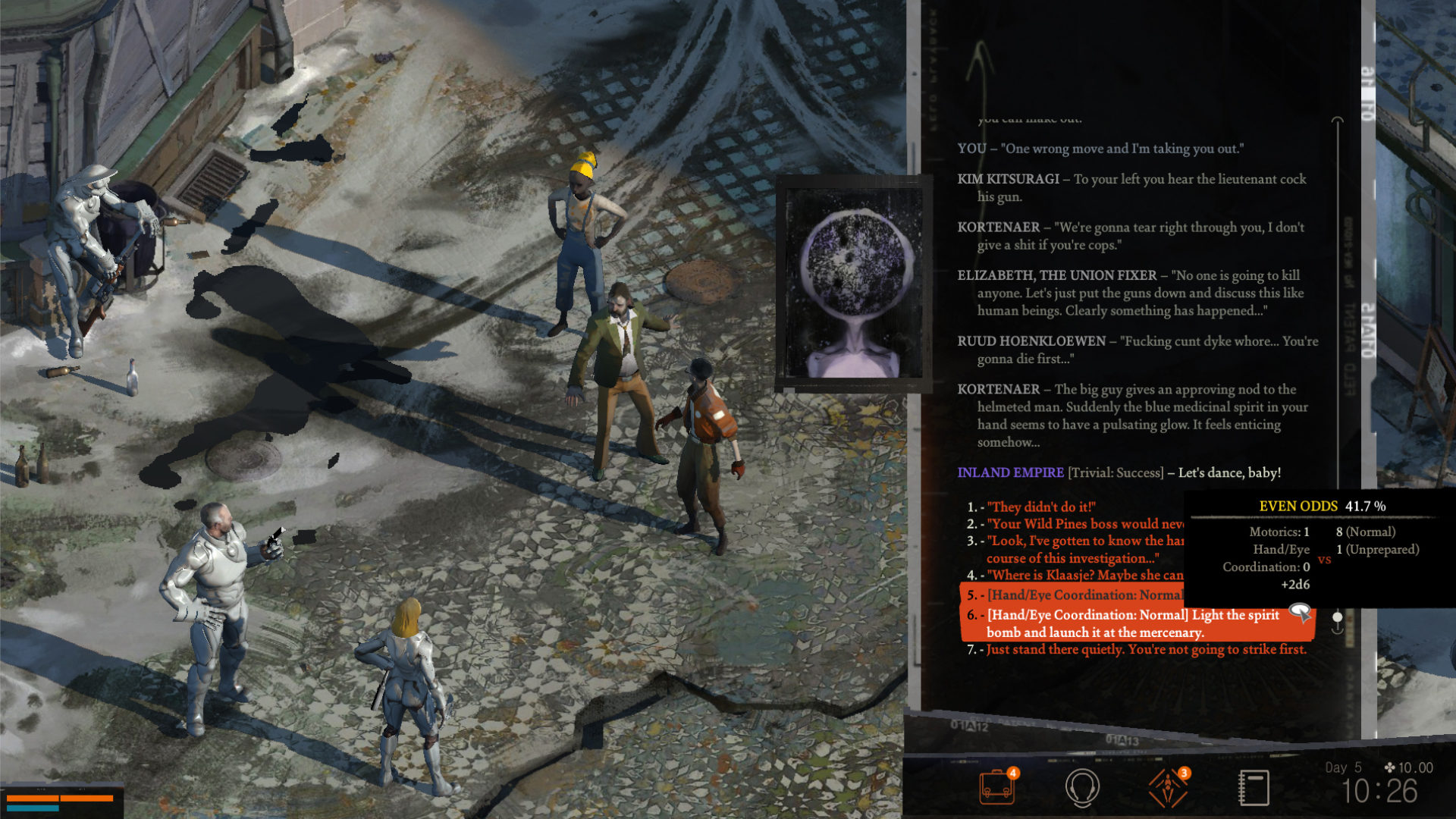 Скриншот из игры Disco Elysium - 62