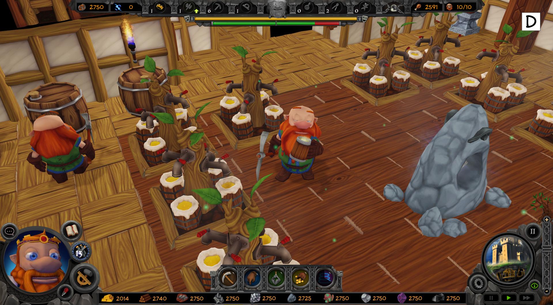 Скриншот из игры A Game of Dwarves - 91