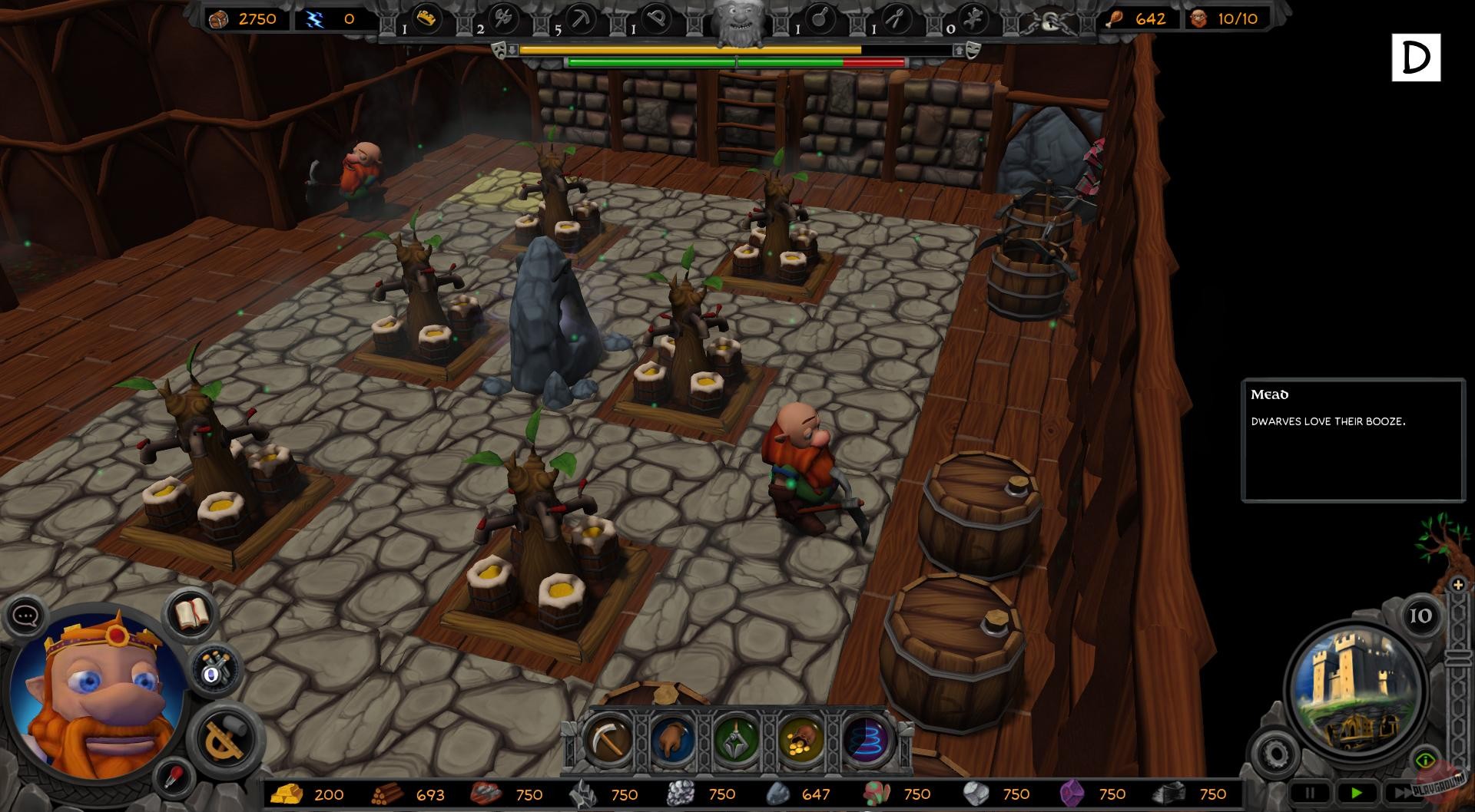 Скриншот из игры A Game of Dwarves - 24