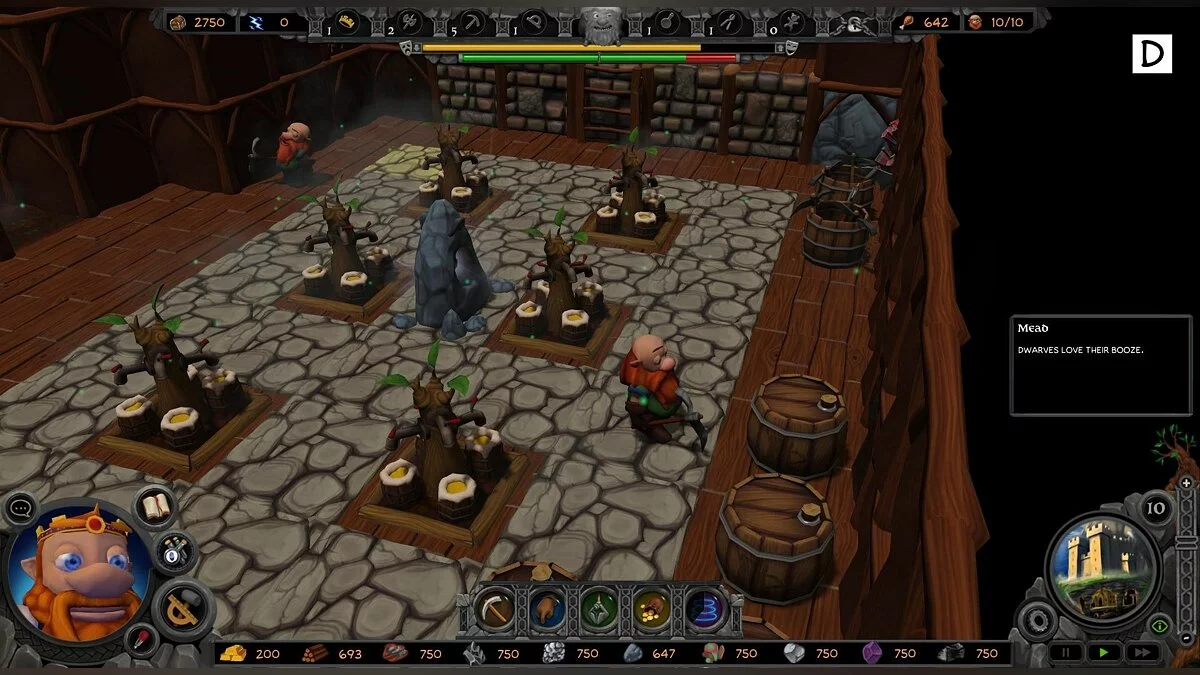 Скриншот из игры A Game of Dwarves - 13