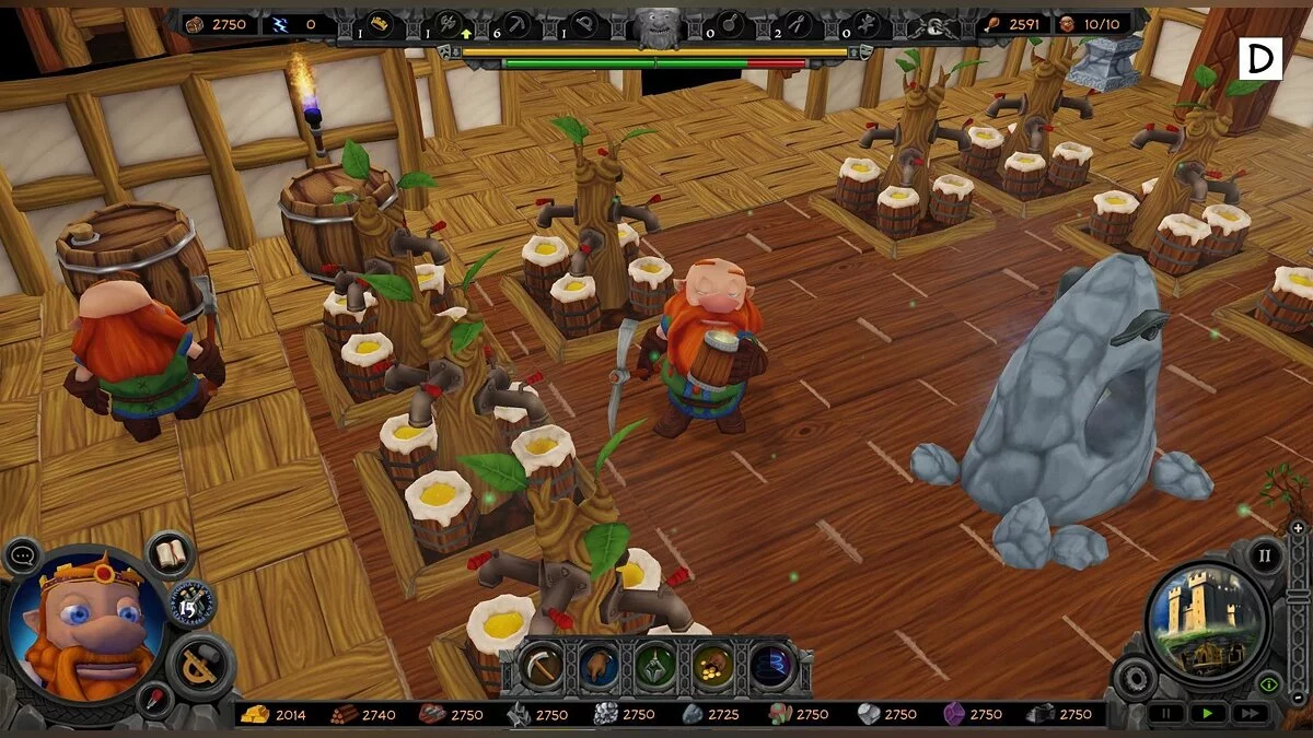 Скриншот из игры A Game of Dwarves - 8