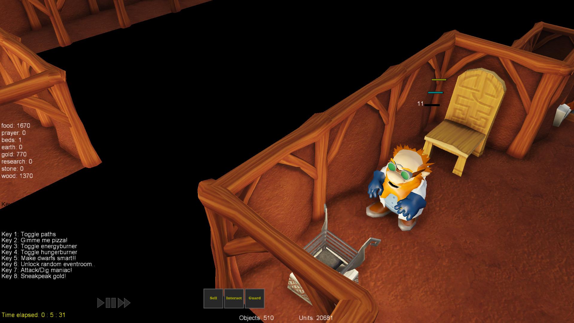 Скриншот из игры A Game of Dwarves - 68