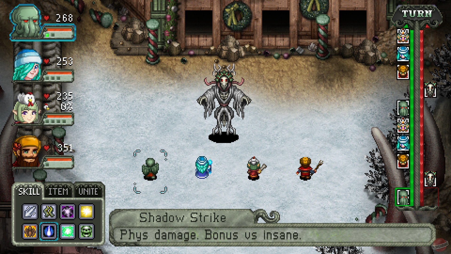 Скриншот из игры Cthulhu Saves Christmas - 15