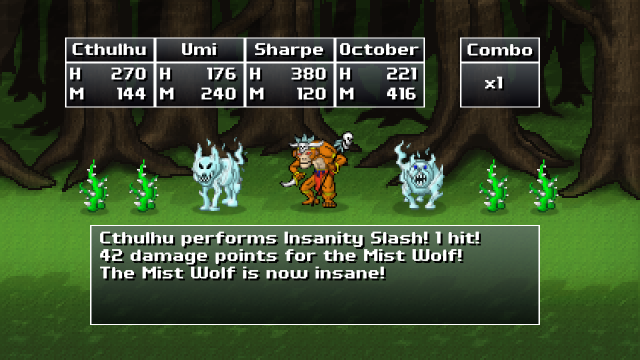 Скриншот из игры Cthulhu Saves the World - 5