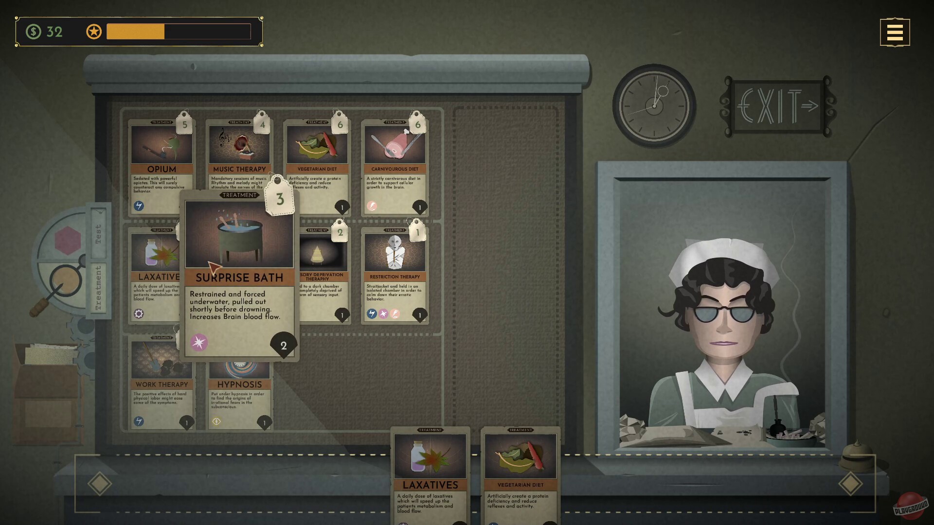 Скриншот из игры Sanatorium - A Mental Asylum Simulator - 16