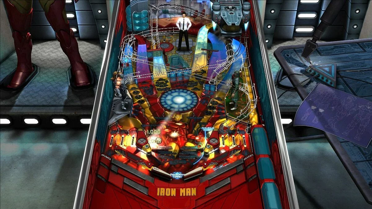 Скриншот из игры Marvel Pinball - 7