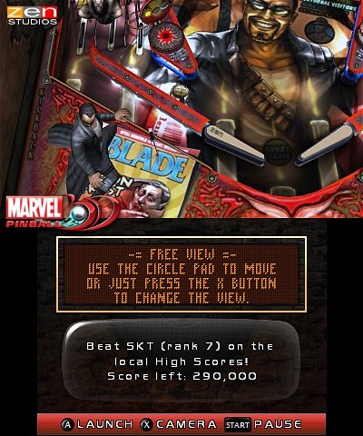 Скриншот из игры Marvel Pinball - 12
