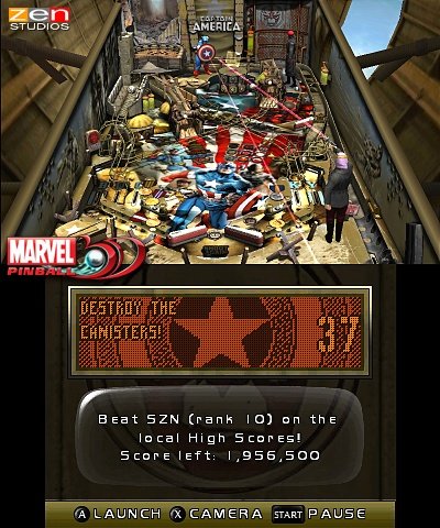 Скриншот из игры Marvel Pinball - 37