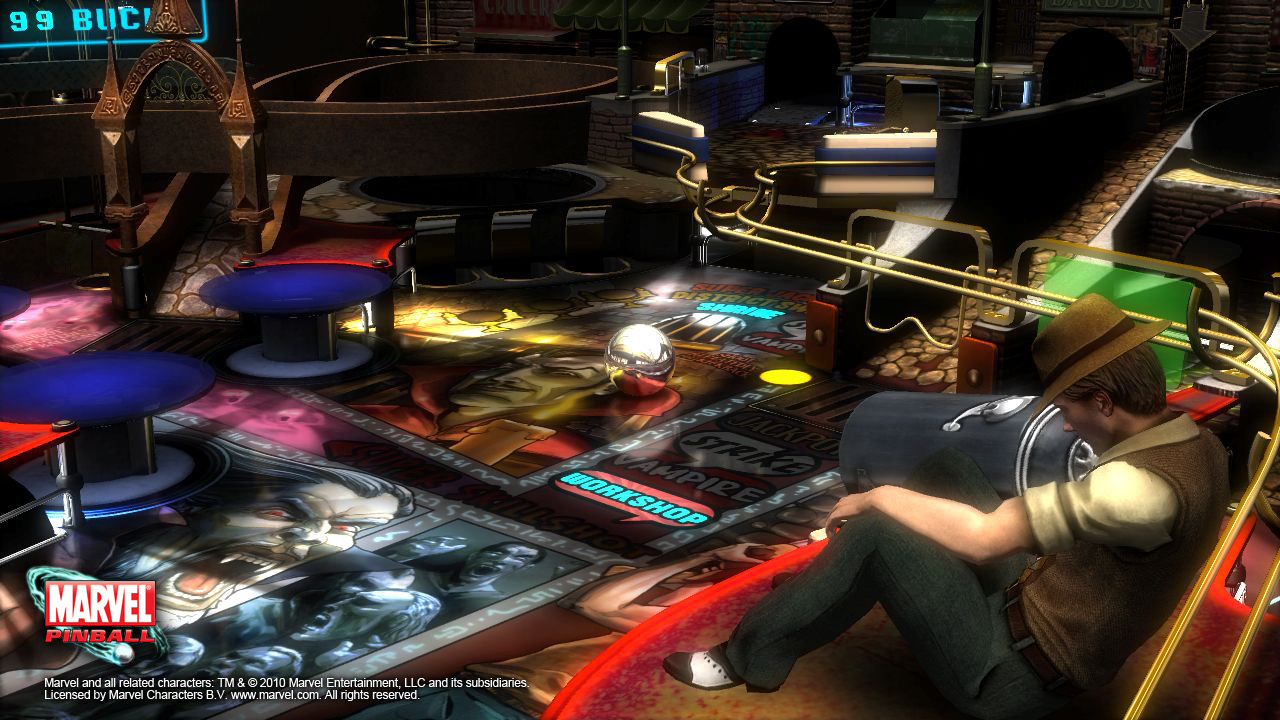 Скриншот из игры Marvel Pinball - 76