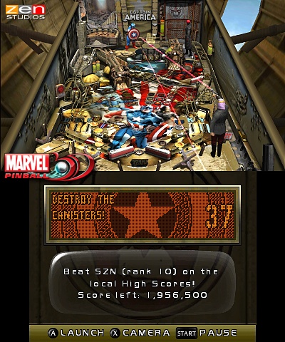 Скриншот из игры Marvel Pinball - 80