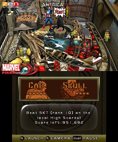 Скриншот из игры Marvel Pinball - 58
